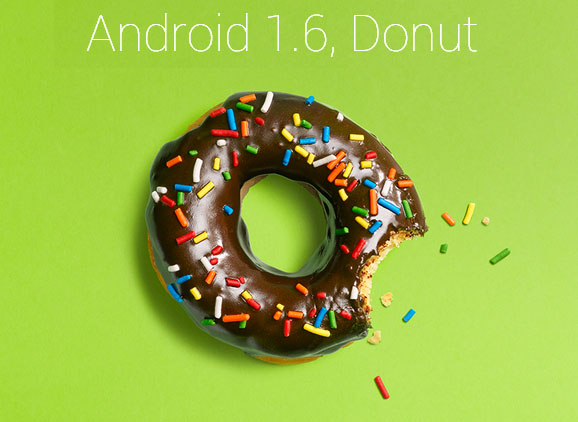 نظام أندرويد ١.٦ الذي يحمل اسم Donut